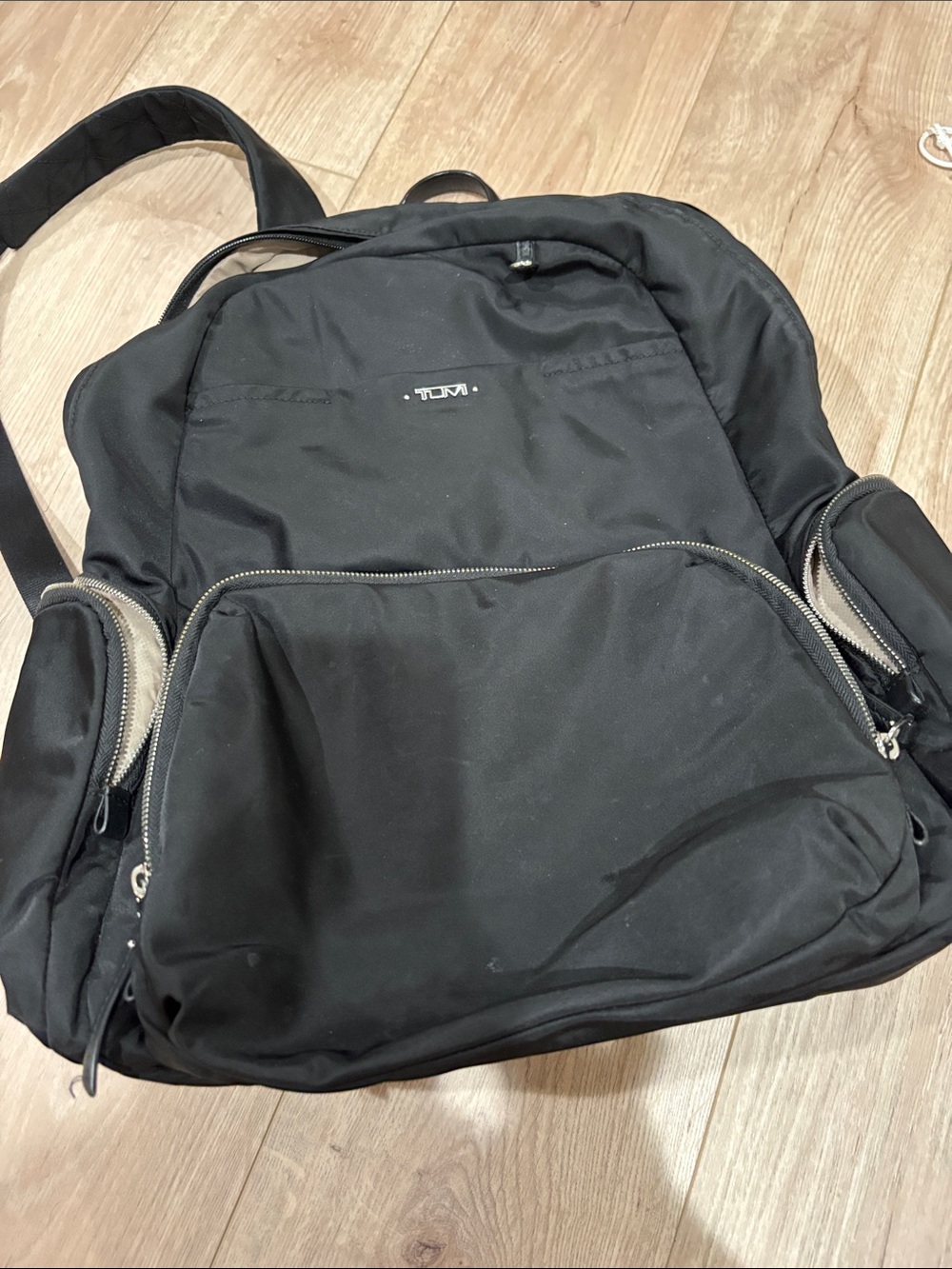 TUMI Black Nylon Backpack - Durable Everyday Carry